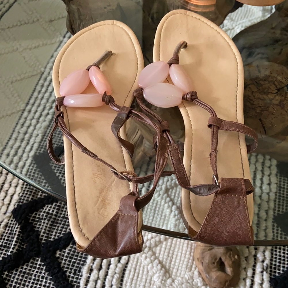 ☮️ English Rose Sandals